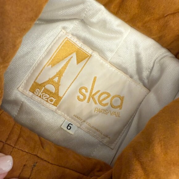 skea Paris/Vail Full Ski Suit rusty orange in color - Picture 3 of 13